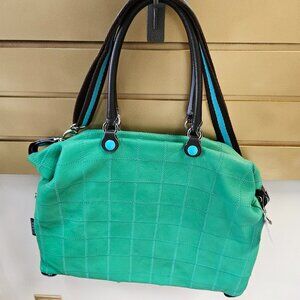 Vintage  Italian Leather GABS  x large purse that can convert to multiple styles